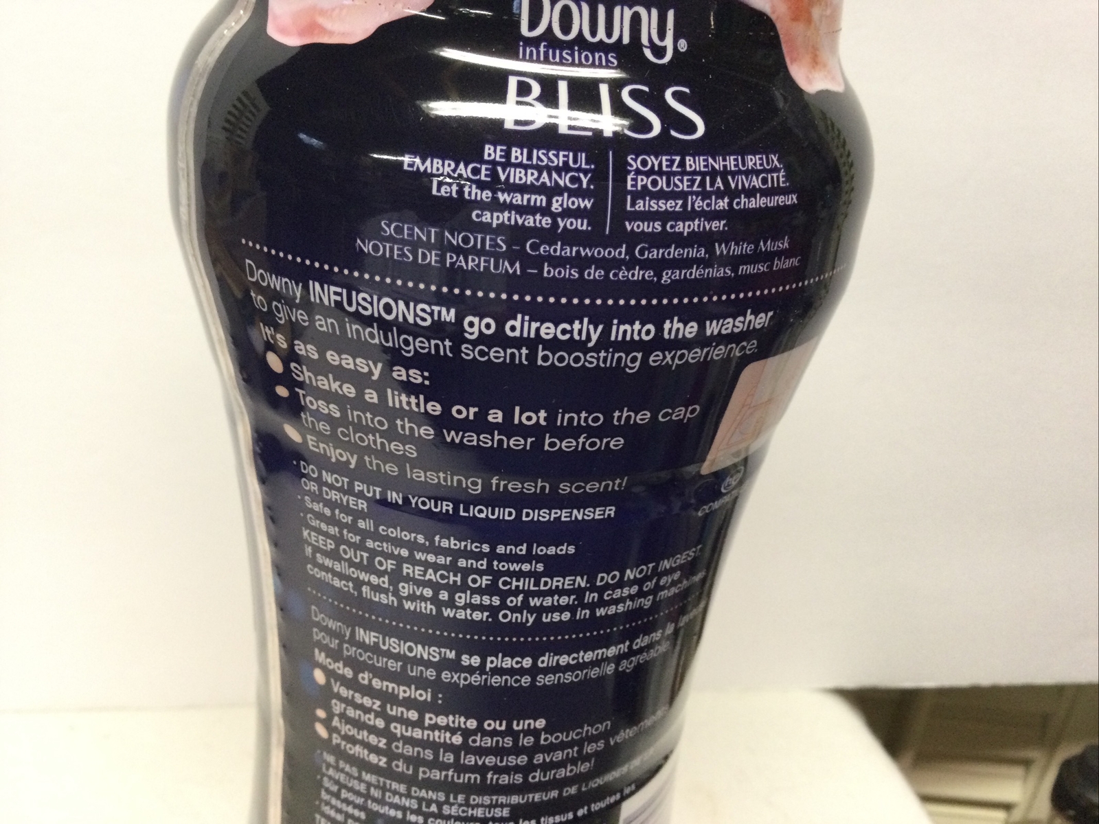 Downy Infusions Bliss Sparkling Amber Rose Wash Scent Booster Beads, 14.8 Oz.