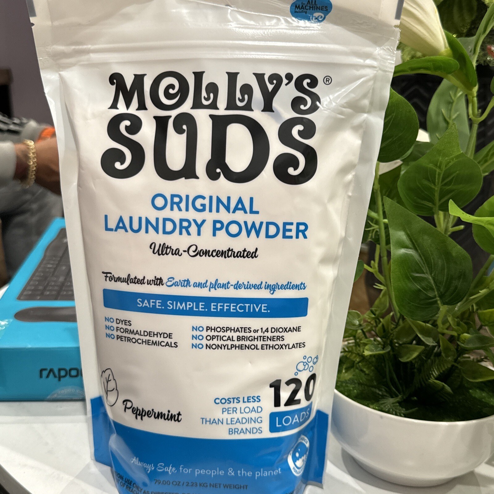 Molly’s Suds Original Laundry Detergent Powder Natural Laundry Detergent Powder