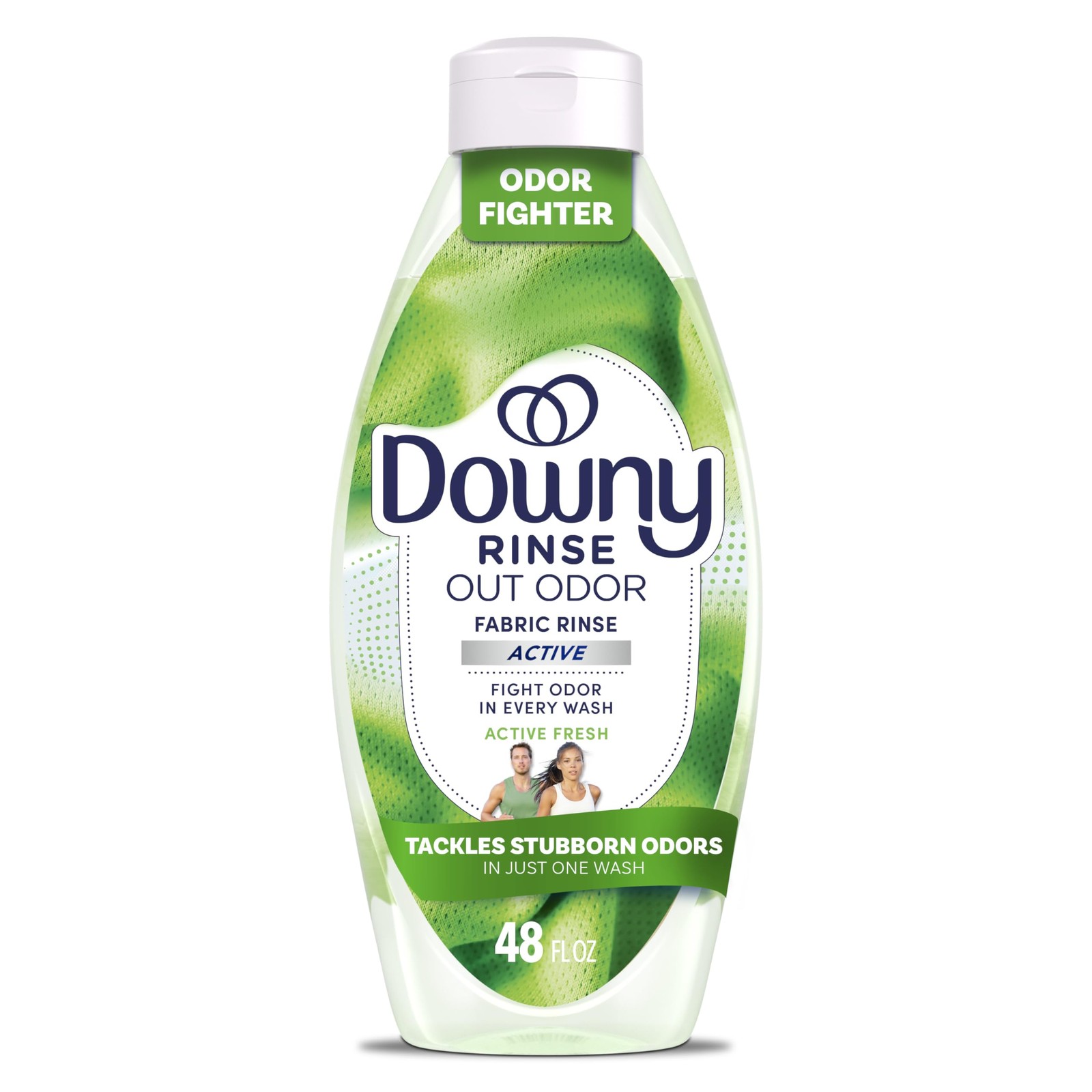 Downy RINSE & REFRESH Laundry Odor Remover and Fabric 48 Fl Oz (Pack of 1)
