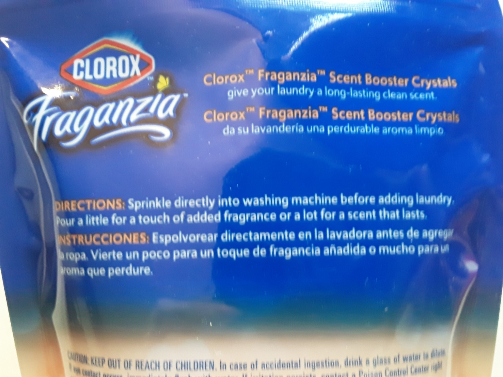Fraganzia Island Escape Clorox- In-Wash Scent Crystals Lot of 2, 10 oz. ea.