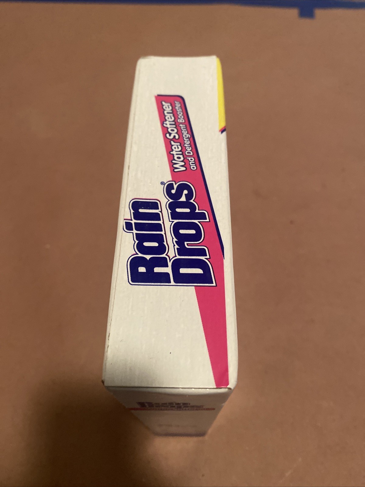 Vintage NOS Rain Drops Water Softener and Detergent Booster 42 Oz New & Sealed