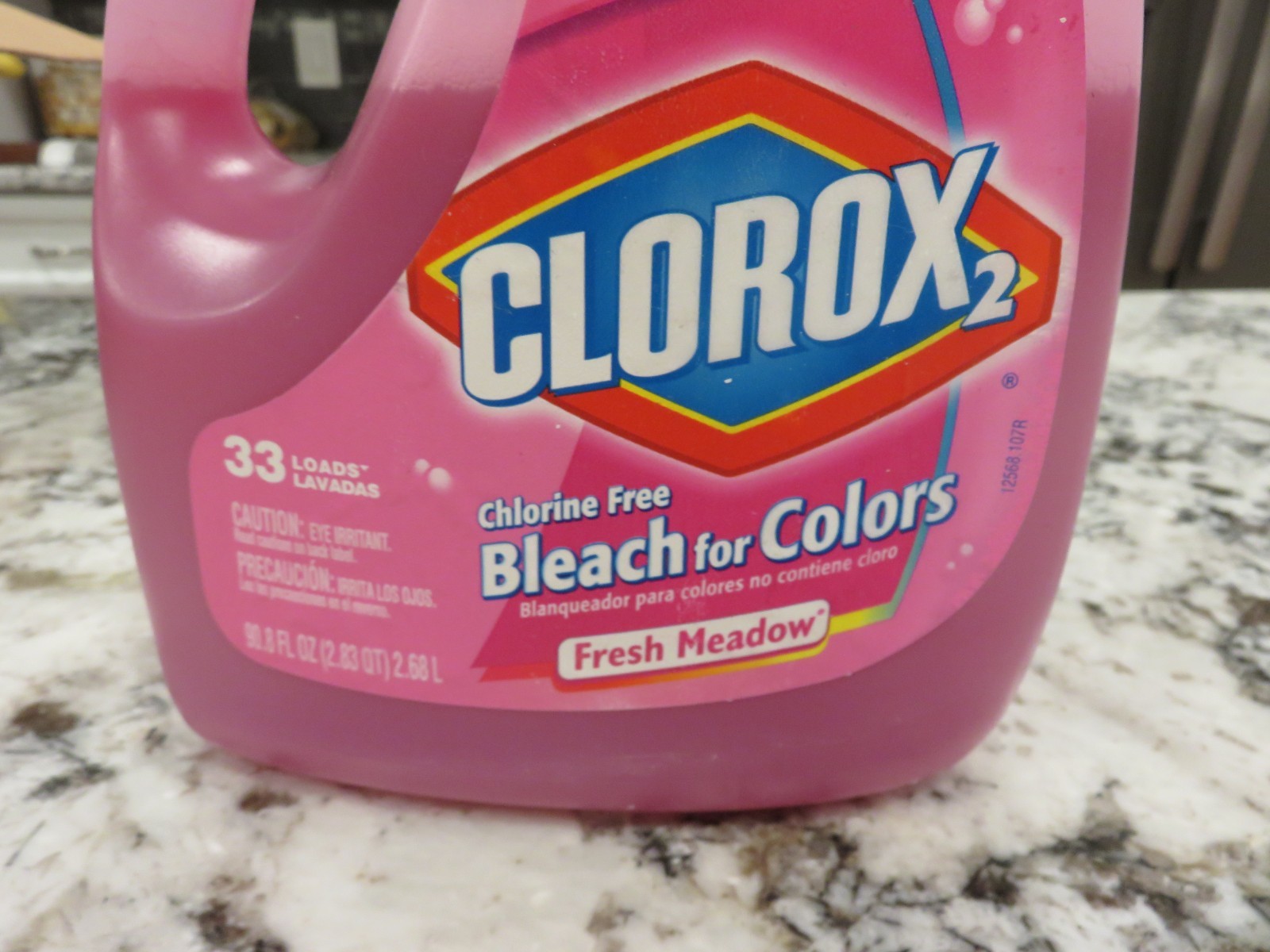 Clorox2 Bleach For Colors Laundry Fresh Meadow 90.8 oz. Discont. Over Half Full