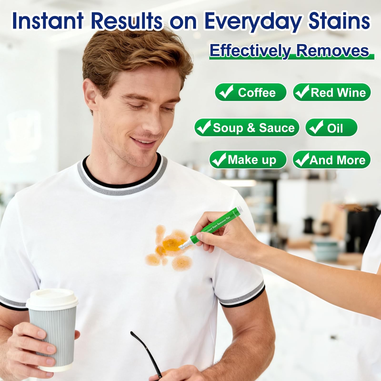 PIXIEWINK Stain Remover Pens for Clothing, 5 Pack – 1.69 Fl Oz (Pack of 1)