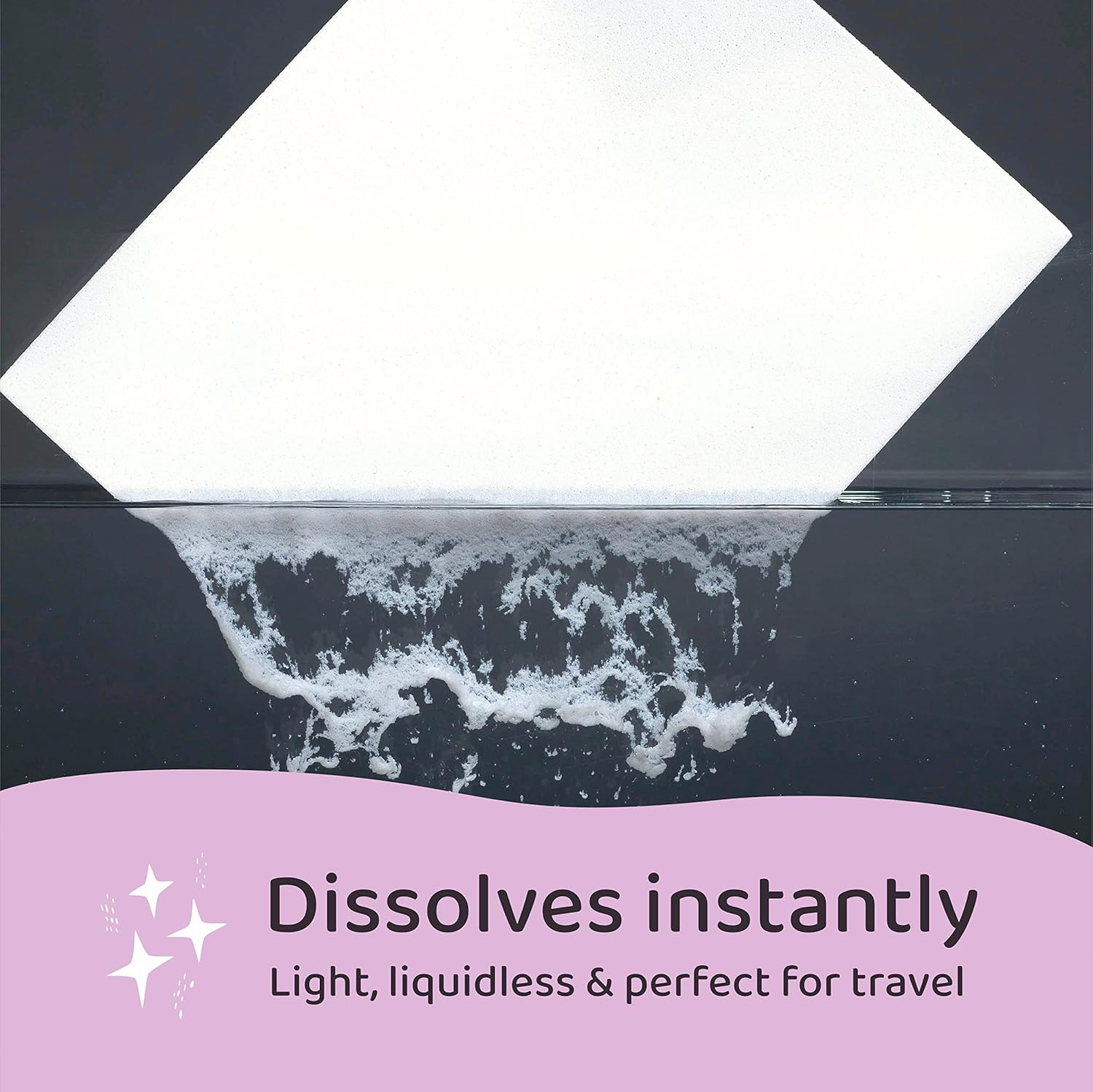 Eco Friendly, Plant Powered Laundry Detergent Strips – Fragrance Free, Unscented