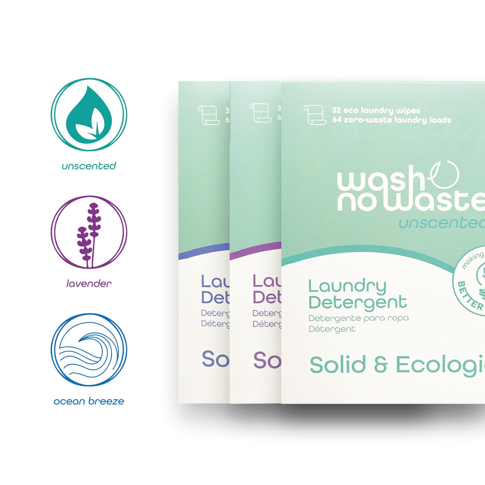 detergent strips 64 washes. Hypoallergenic and biodegradable. Soft M…