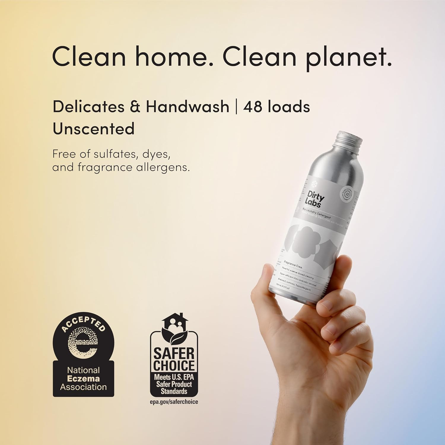 | Unscented | Bio-Liquid Laundry Detergent 8.6 Fl Oz (Pack of 1)