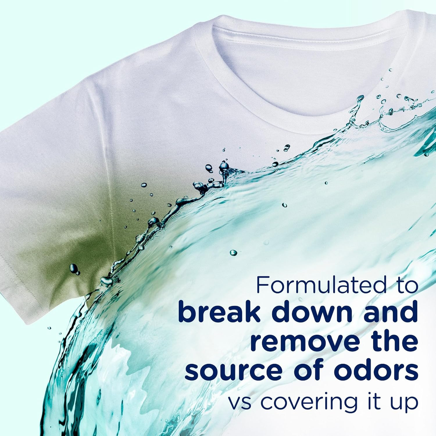 Rinse Laundry Odor Remover, Cool Cotton Scent, 48 Fl Oz, Fabric Softener and Lau