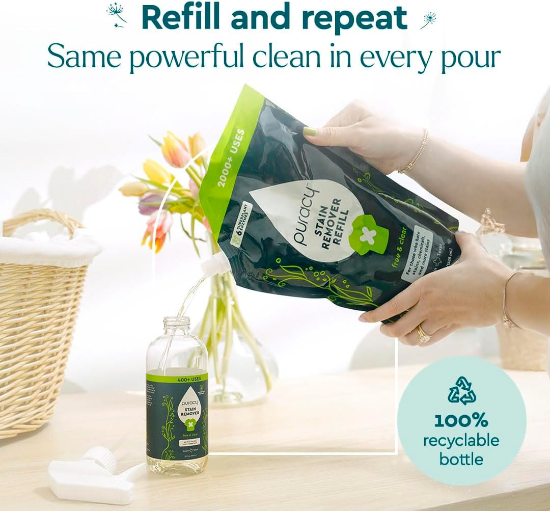 Stain Remover, Natural Travel and Laundry Stain Cleaner for Clothes, Baby Essent