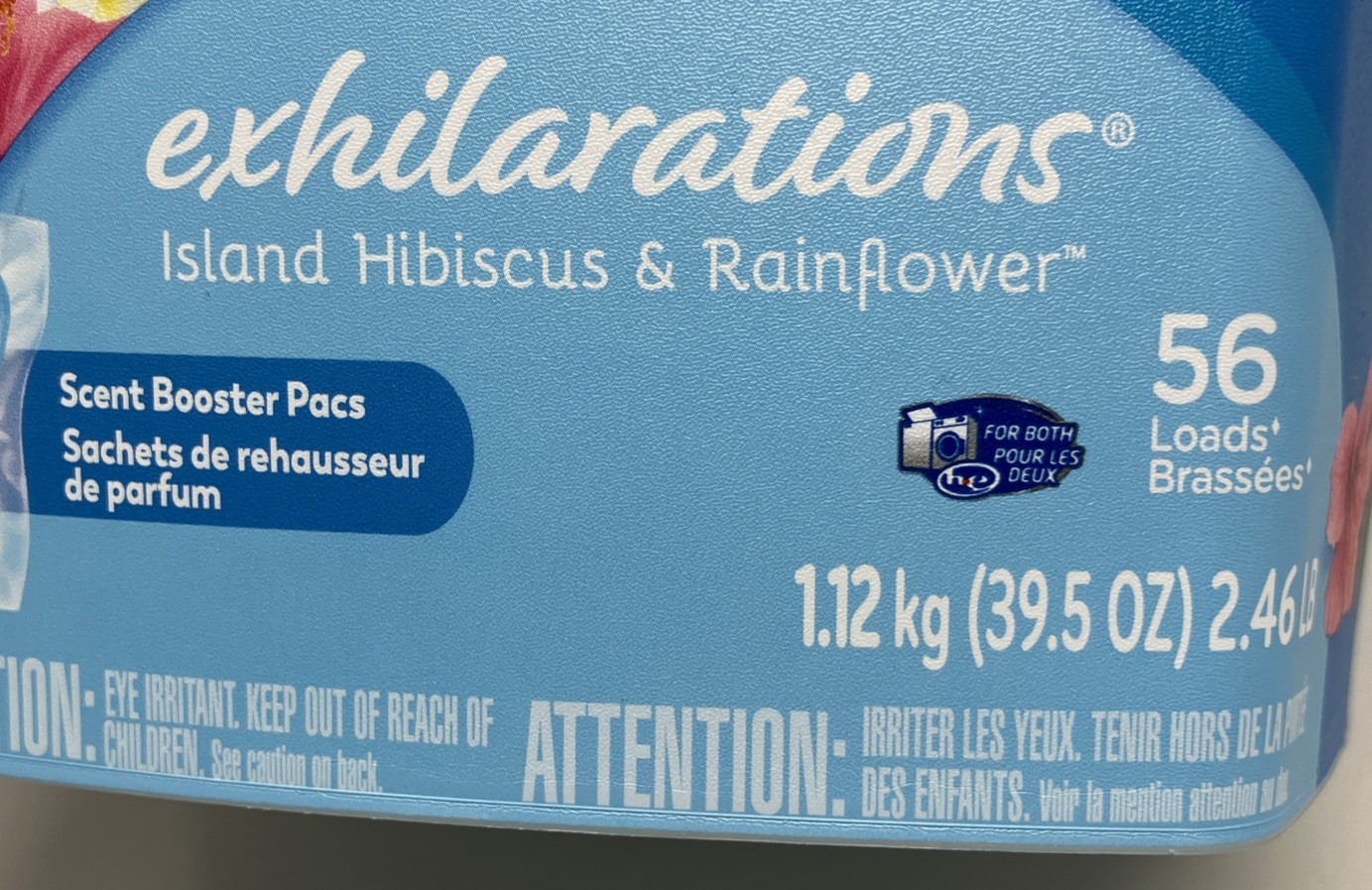 New Snuggle Exhilarations Island Hibiscus & Rainflower Scent Booster 56 Loads
