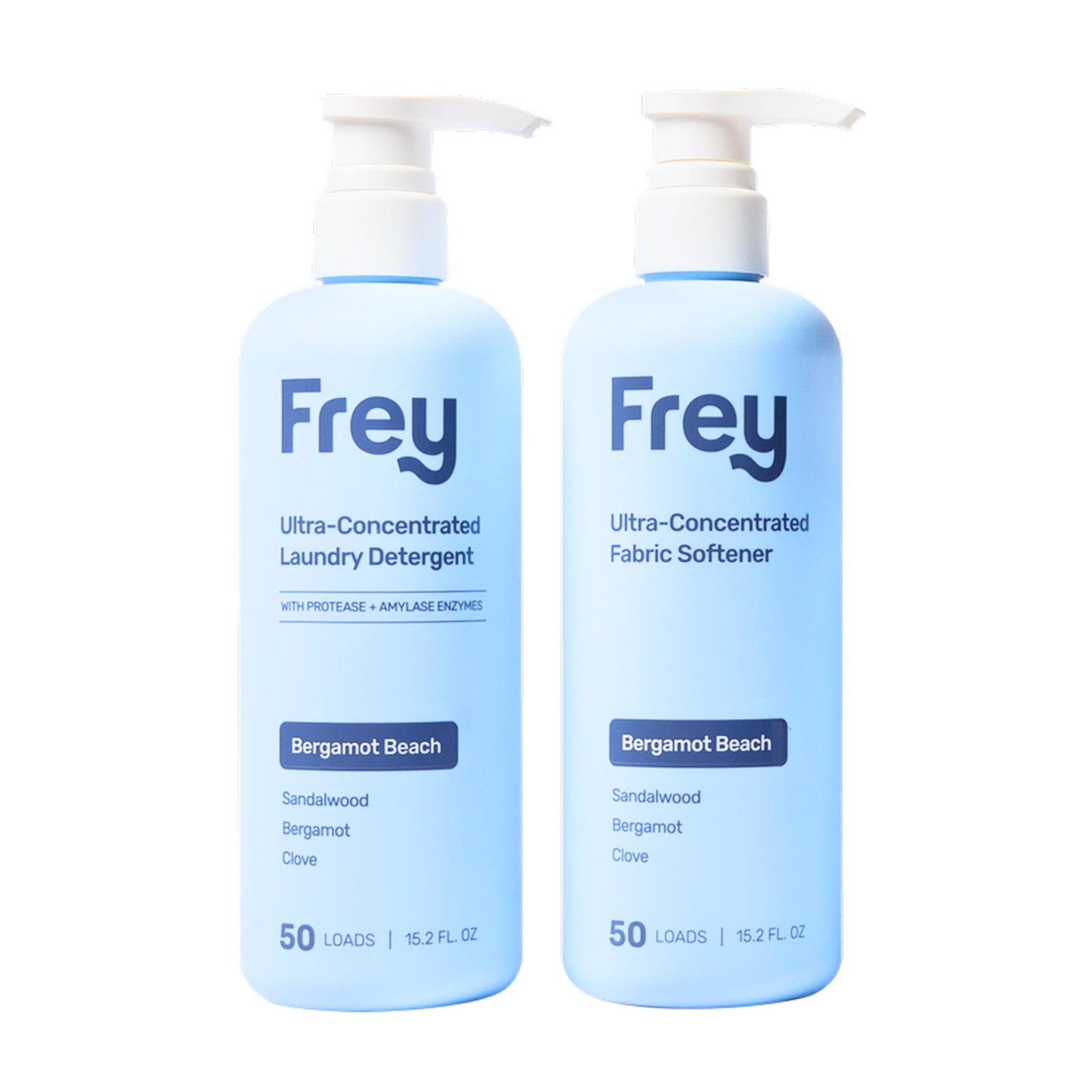 Laundry Care Bundle: Concentrated Natural Laundry Detergent + Fabric Softener…