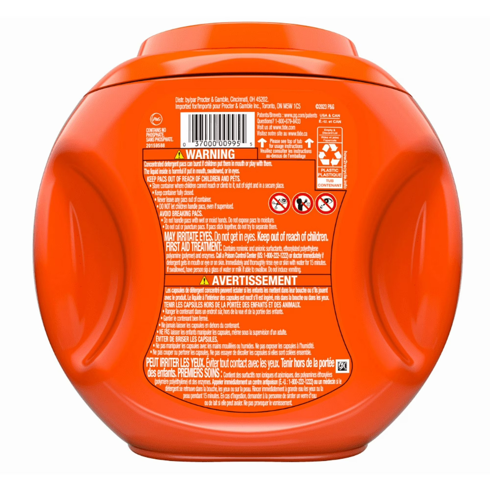 Pack of 2 Tide PODS Liquid Laundry Detergent, Original Scent, HE Compatible, 42