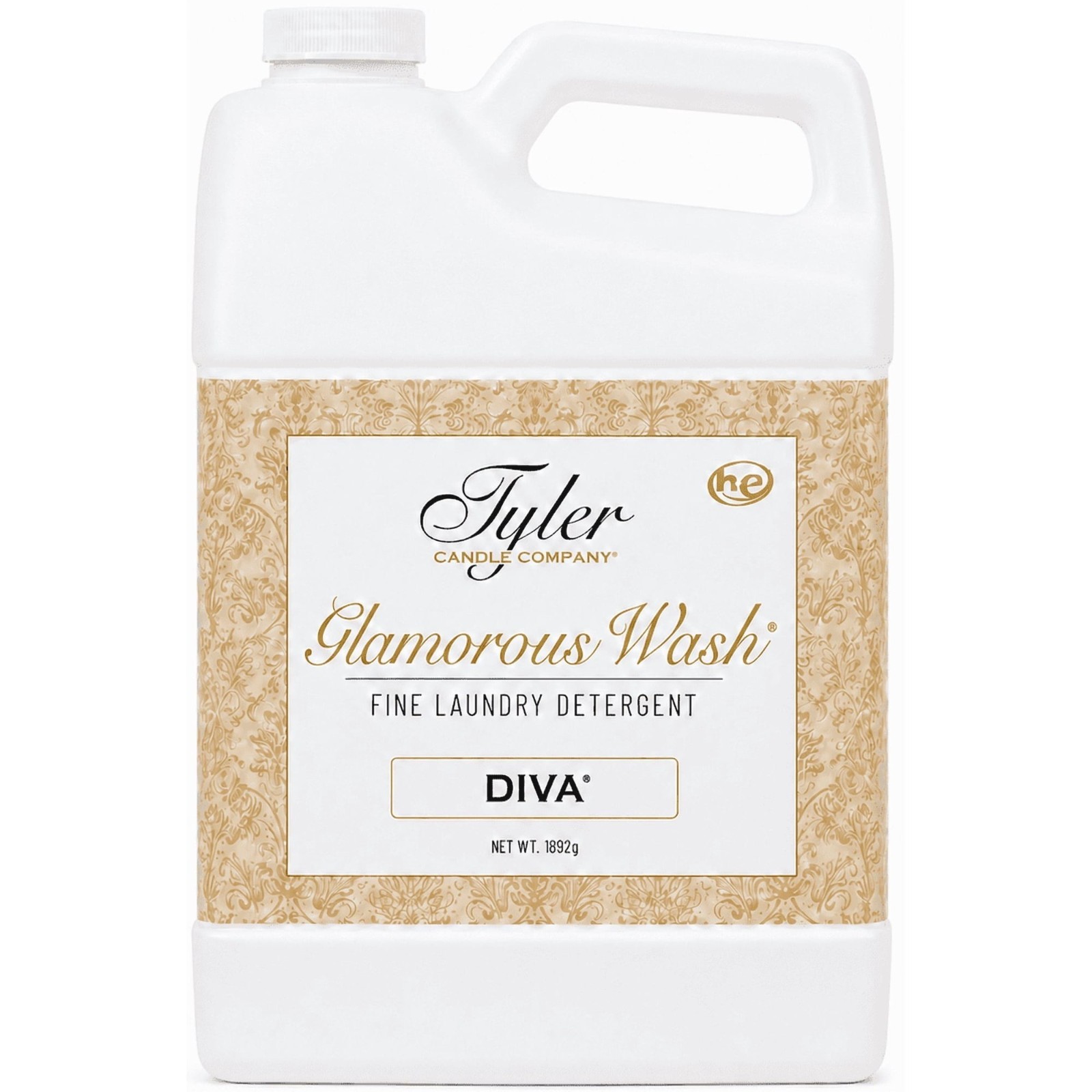 Tyler Candle Diva Glamorous Wash Liquid Laundry Detergent, 24 Loads, 64 fl oz