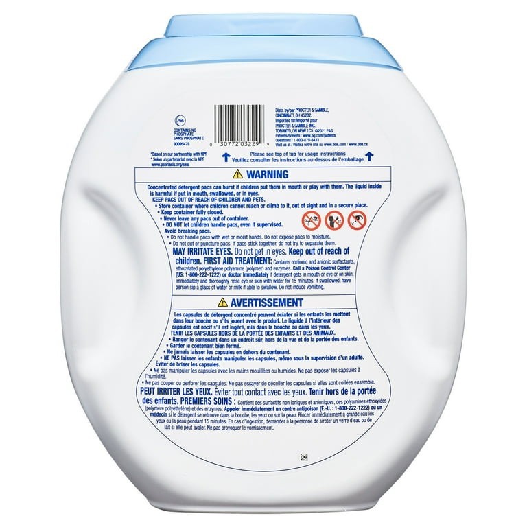 Tide Pods Free and Gentle Unscented Laundry Detergent 112ct