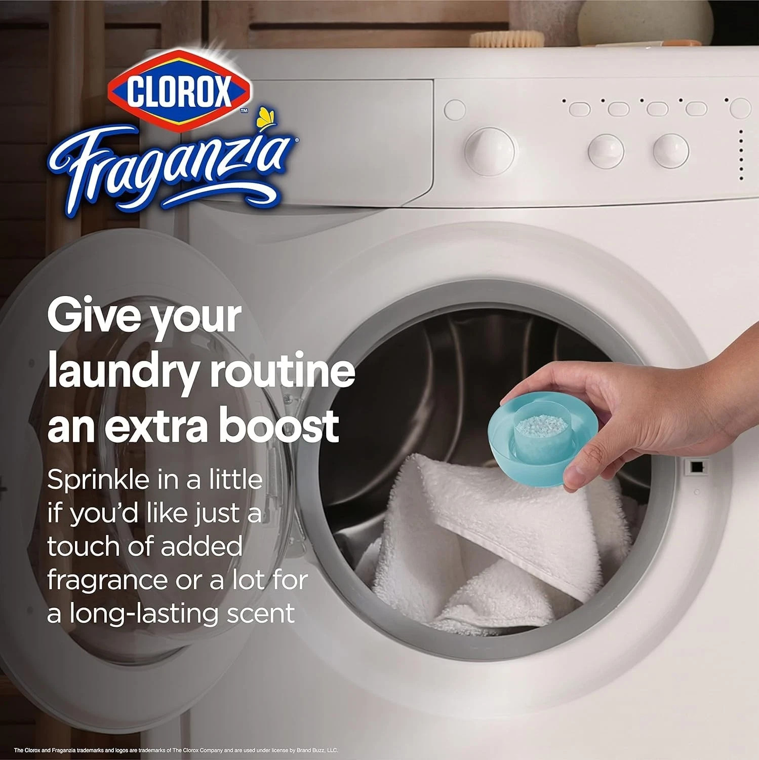 Clorox Fraganzia Ocean In-Wash Long Lasting Scent Booster Crystals 70oz.