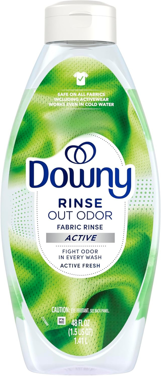 RINSE & REFRESH Laundry Odor Remover and Fabric Softener for Activewear, Active