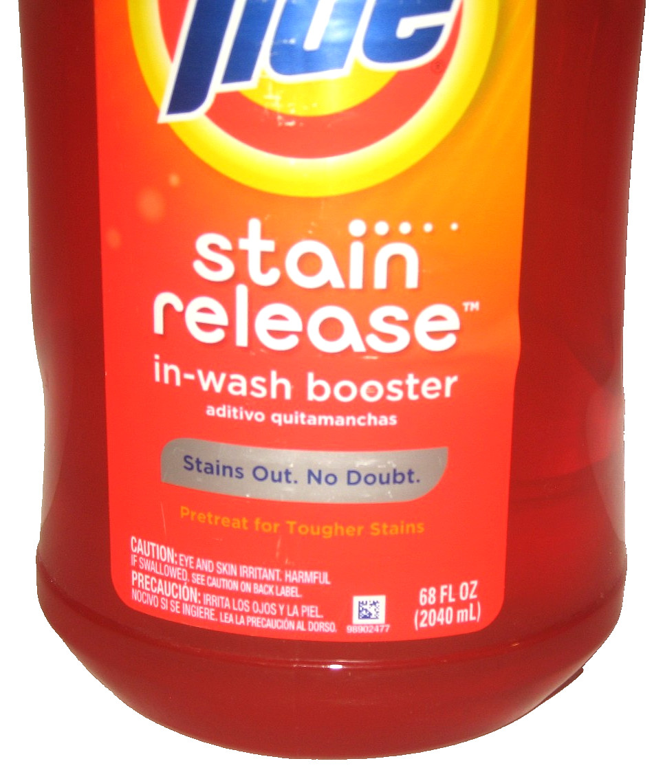 NOS Discontinued! TIDE STAIN RELEASE In-Wash Booster or Pre-Treat XL 68FL OZ
