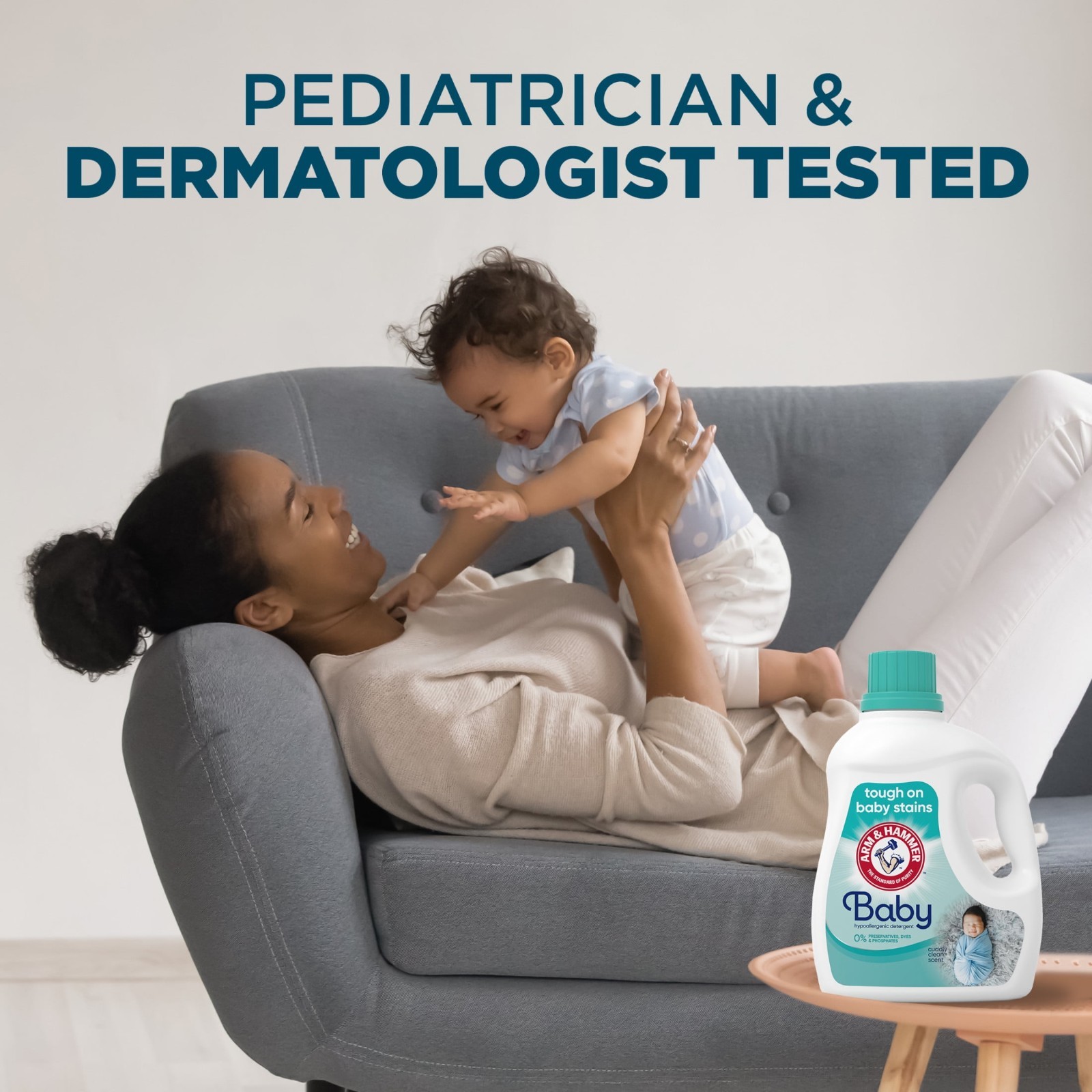 ARM & HAMMER Baby Hypoallergenic Liquid Laundry Detergent, 100.5 fl oz, 3 Pack