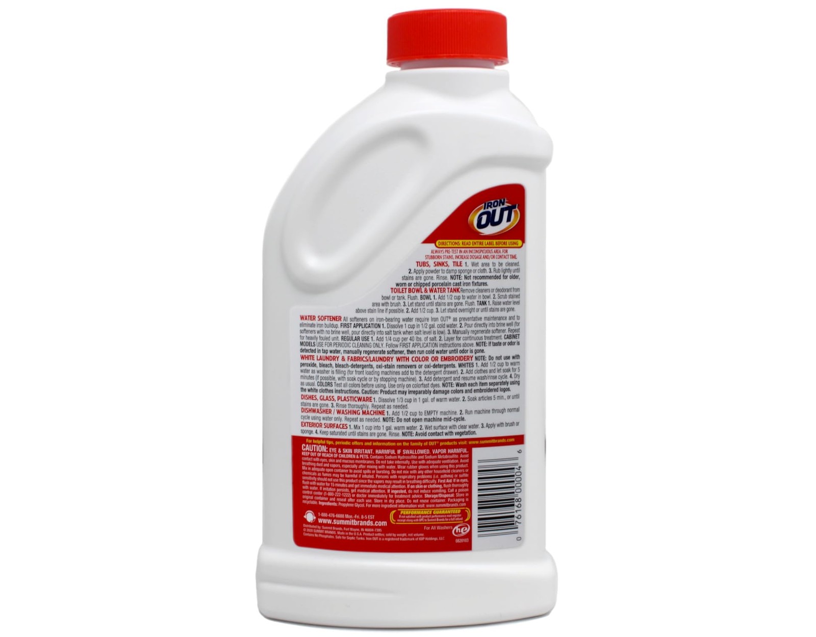Iron OUT IO30N Rust Stain Remover Powder, 1 lb 12 oz Bottle, 2 Count