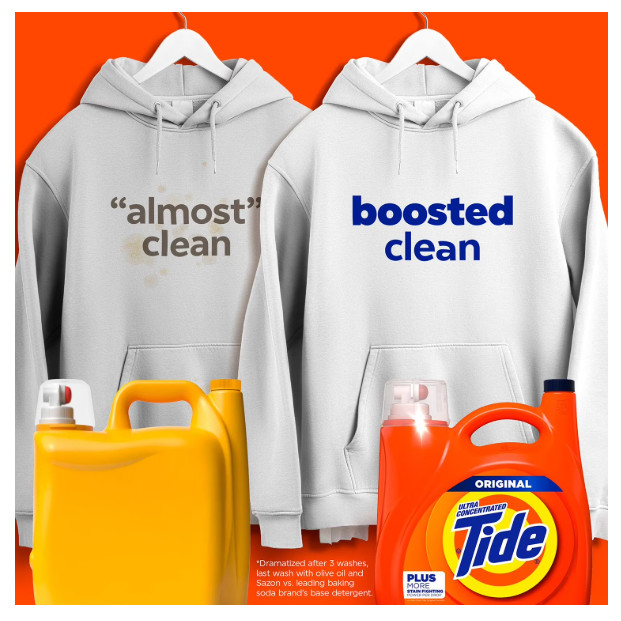 Tide Ultra Concentrated Liquid Laundry Detergent, Original, 152 loads 170 fl.