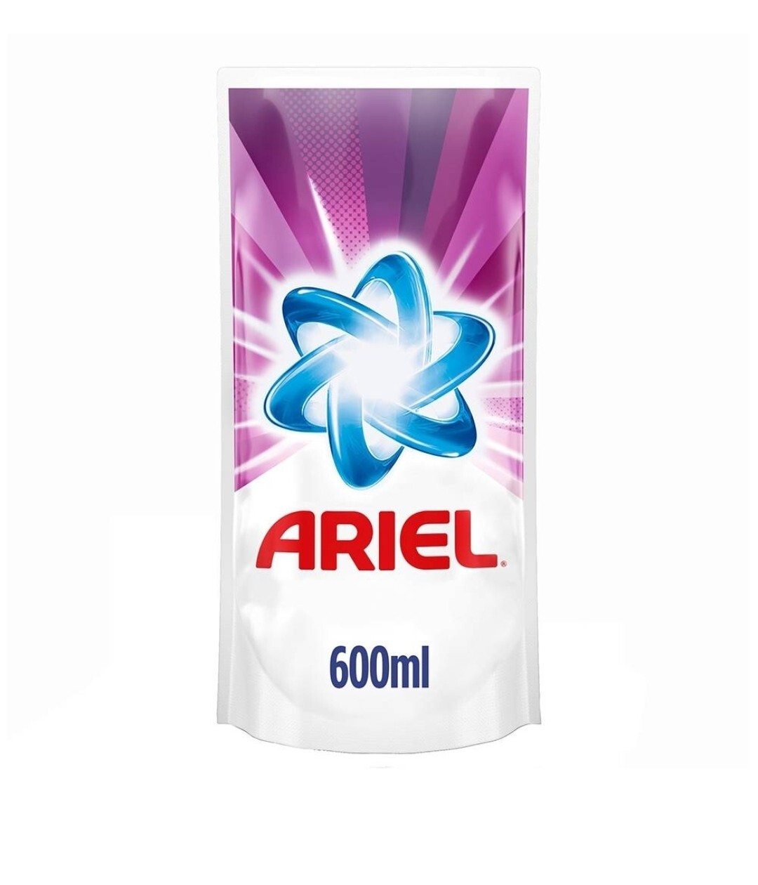 Detergente líquido Ariel con untoque de Downy aroma limpio 600ml X4 Pack