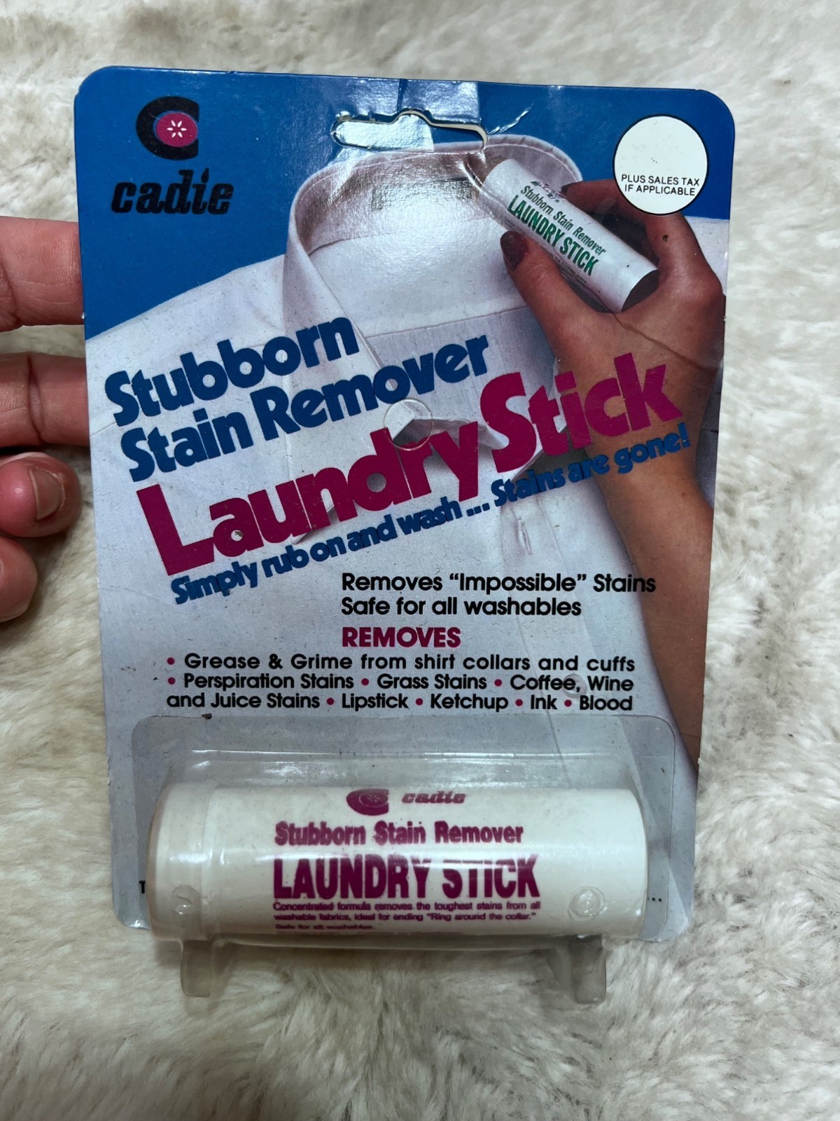 Cadie Stubborn Stain Remover Laundry Stick 1.23 Oz