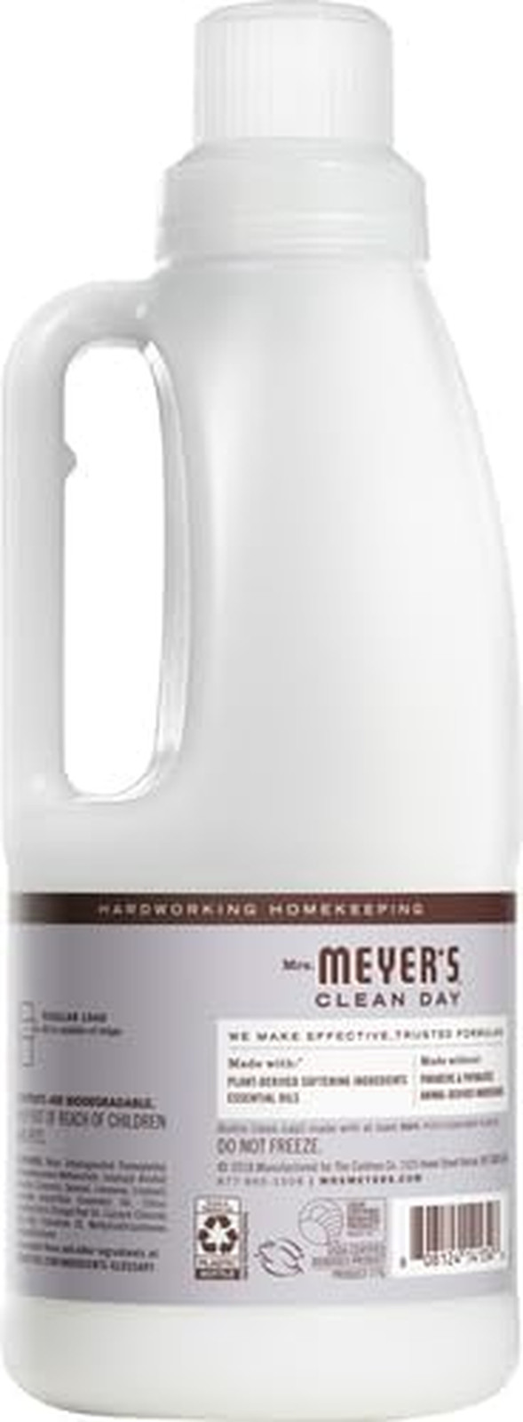Mrs. Meyer’s Clean Day Liquid Fabric Softener, Infused with Essential Oils, 32oz