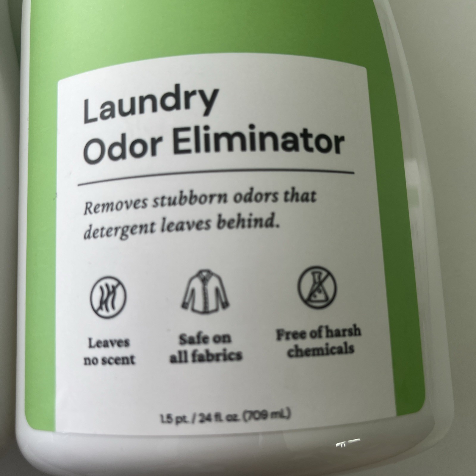 FRESH WAVE Plant-Based Odor Removing LAUNDRY BOOSTER Original Natural Scent 24oz