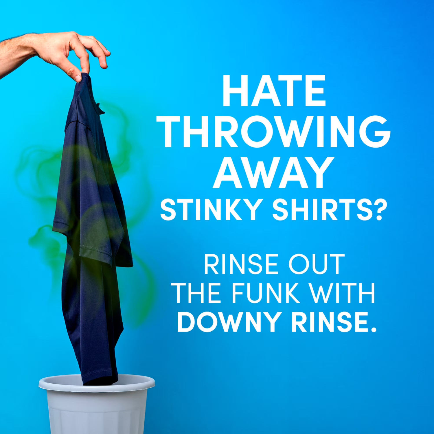 Downy Rinse & Refresh Laundry Odor Remover Cool Cotton 36.7 fl oz, 2 Pack