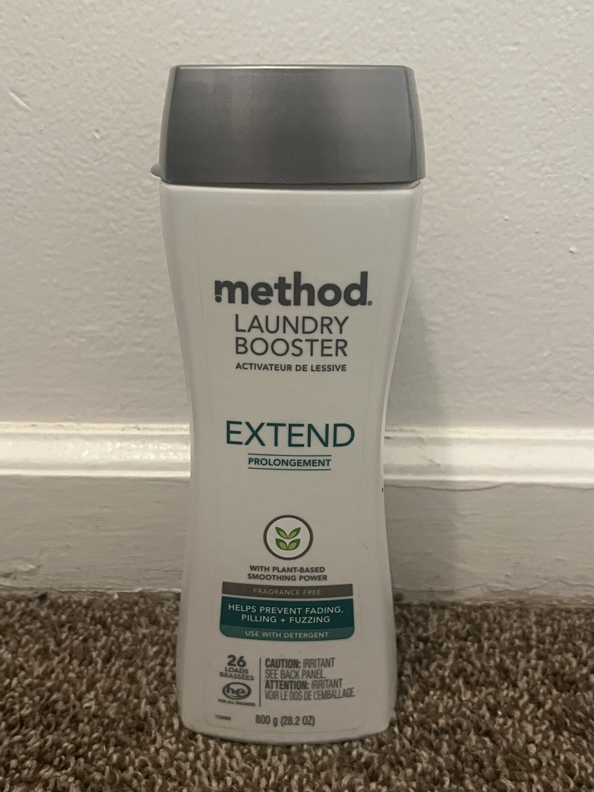 Method Laundry Booster Extend Prolongment Fragrance Free 28.2 oz Granules SEALED