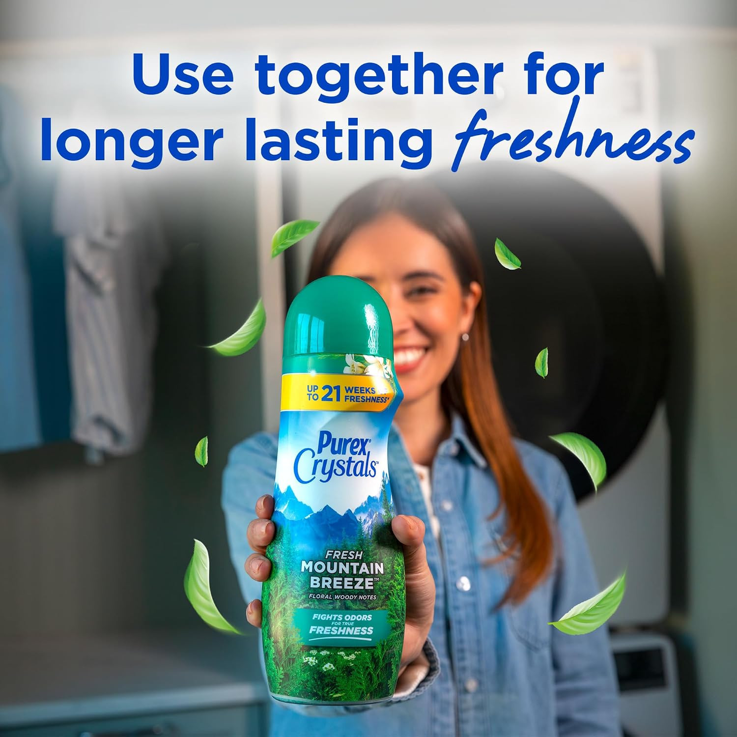 Purex Fresh Mountain Breeze Liquid Detergent – 82.5 Fl Oz, 165 Loads, Ultra-Conc