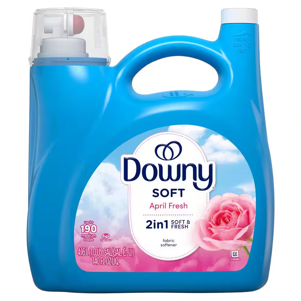 Ultra April Fresh Scent Liquid Fabric Softener, 190-Loads, 140 Fl. Oz.