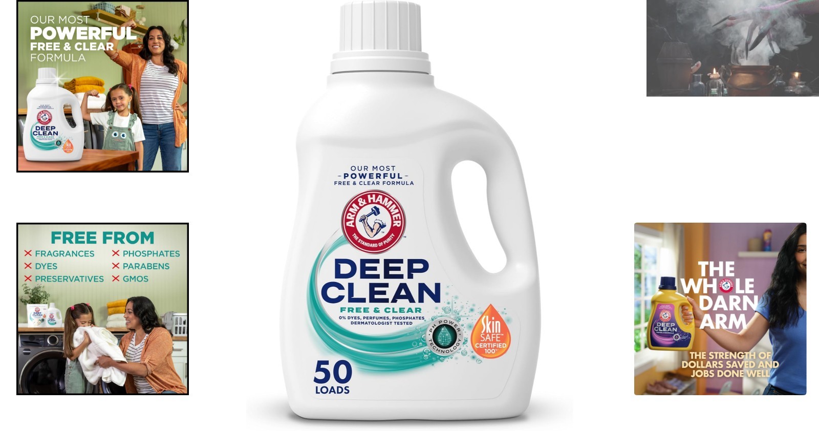 Eco-Friendly Deep Clean Detergent, 75 Oz – Perfect for Sensitive Skin & 50 Loads