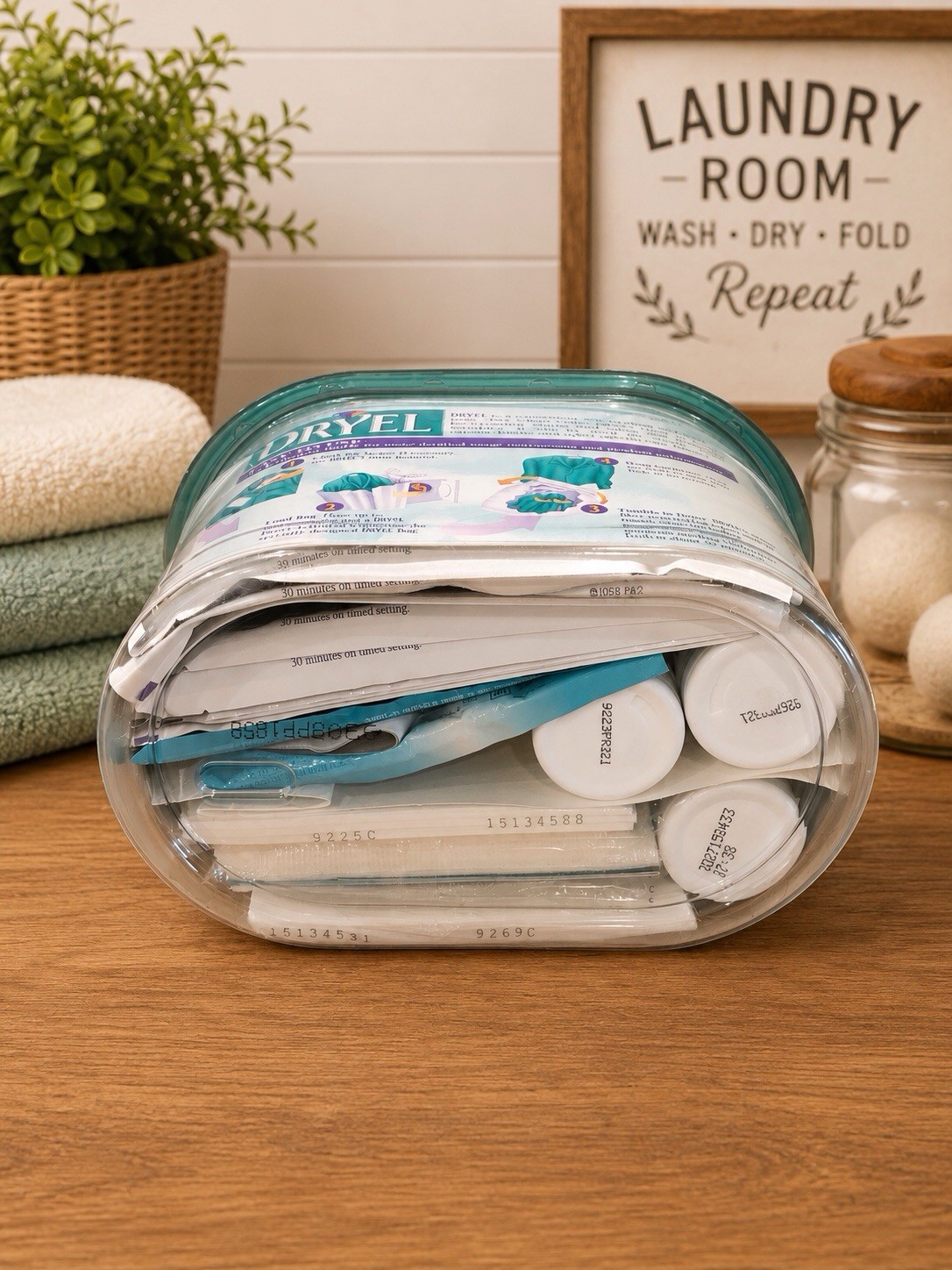 Dryel At Home Dry Cleaner Starter Kit 12 Load 48 Garments Clean UnOpened Box New