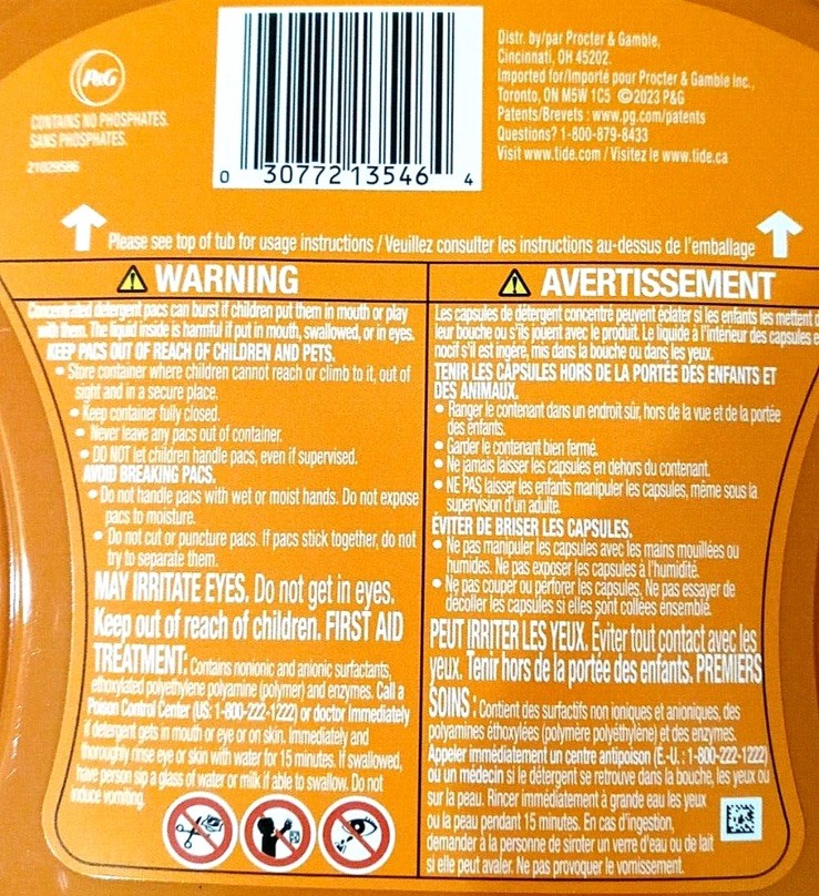 Tidee Ultra Oxi Laundry Detergent Pods with 4 in 1 Build-In Pre-Treaters 104 Ct