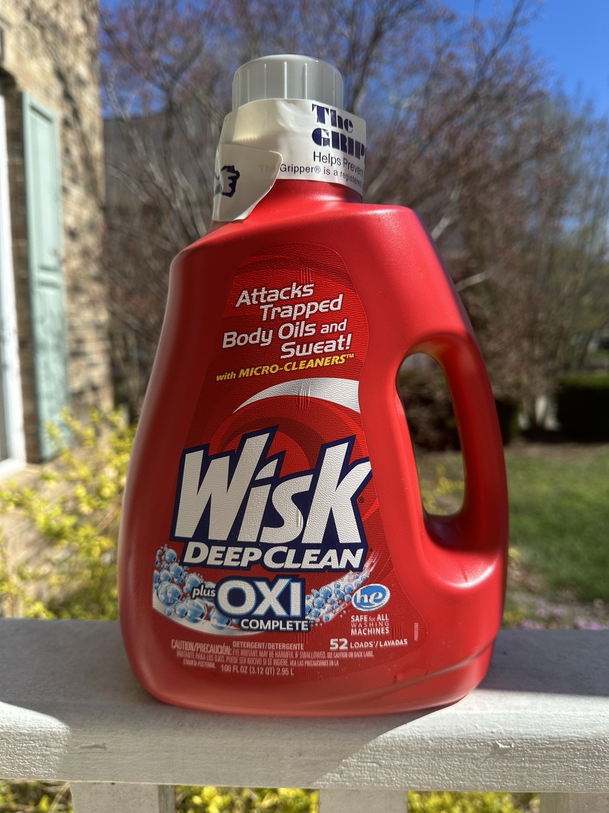 Wisk Deep Clean Oxi Complete Laundry Detergent 100 OZ! 52 Loads Discontinued NEW
