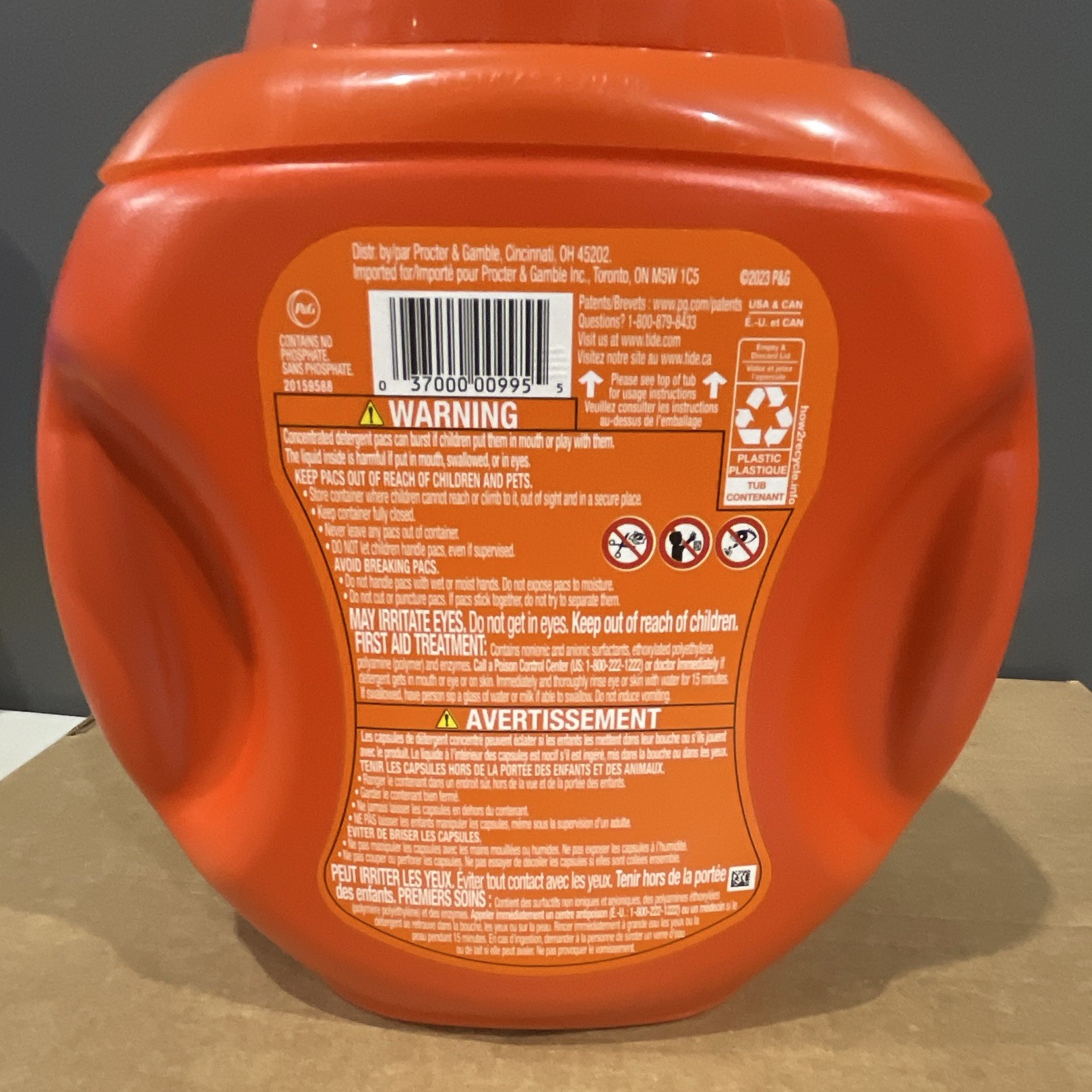 Tide PODS 3-in-1 Original Laundry Detergent Pods 42ct HE Washing Machine
