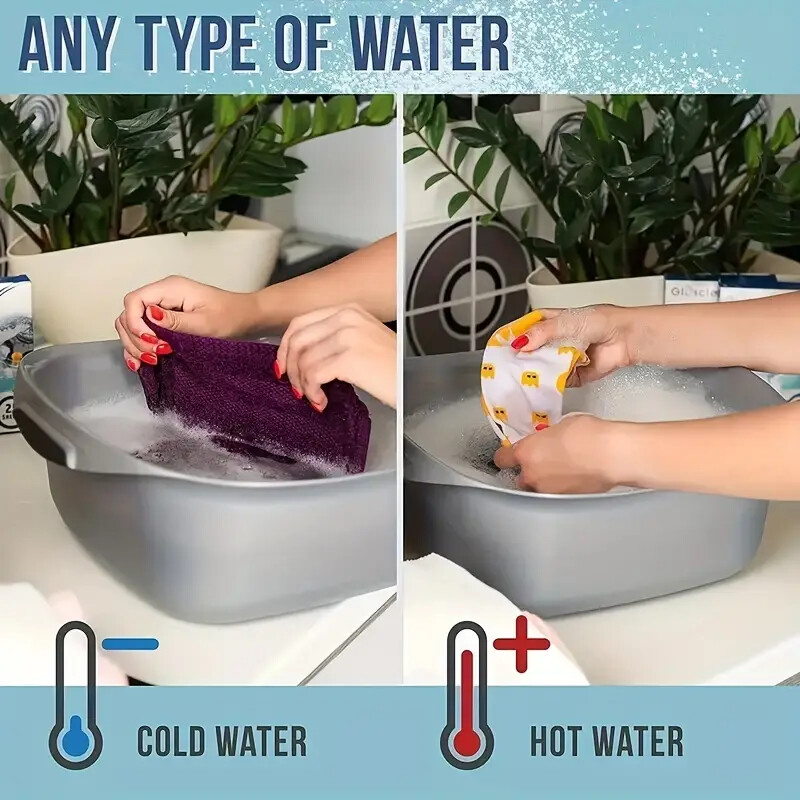 Laundry Detergent Eco Sheets Strong Decontamination & Hypoallergenic Cleaning