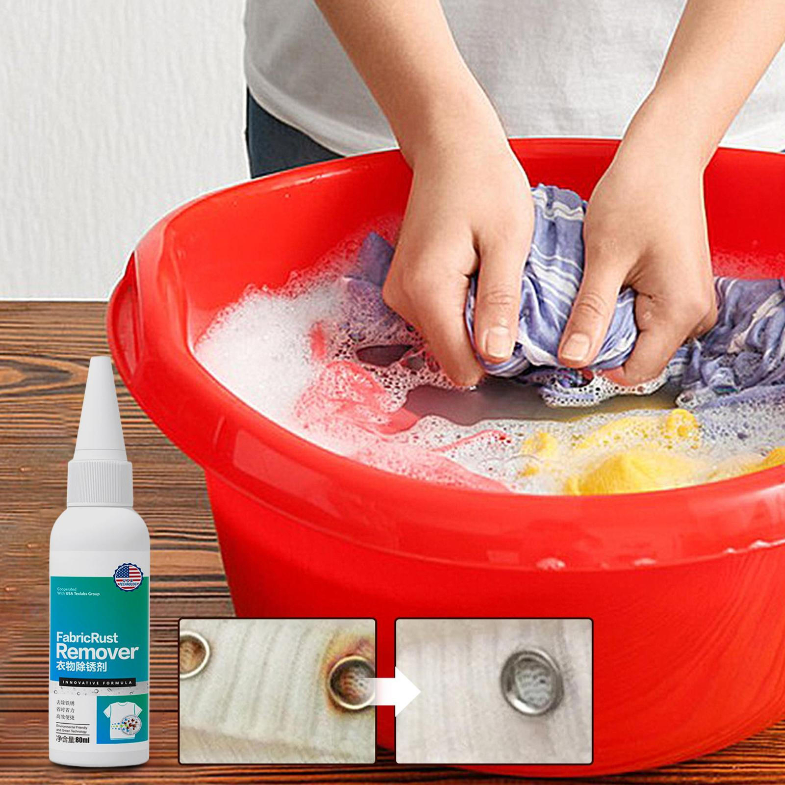 Fabric Rust Cleaner Professional Multifunctional Stains Remover Cleaning Liquid