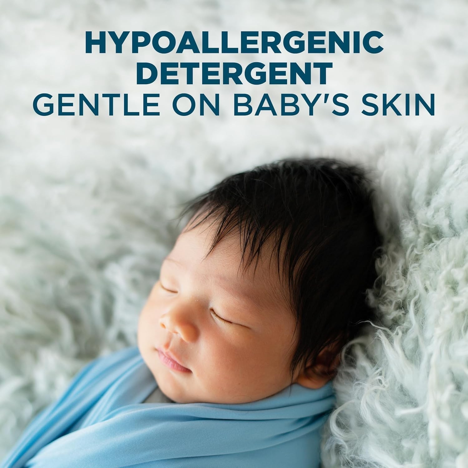 Pediatrician-Tested Hypoallergenic Liquid Laundry Detergent for Babies, 77 Loads