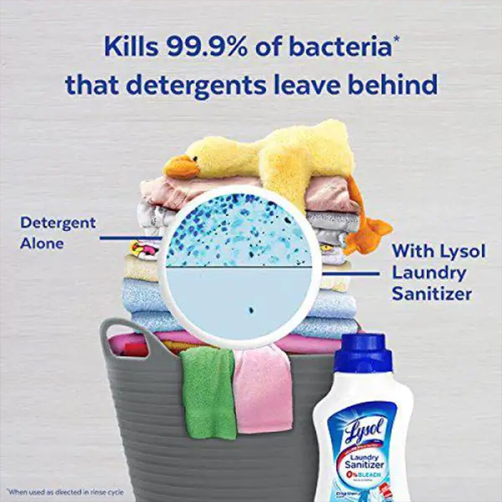 Lysol 90 oz. Crisp Linen Laundry Sanitizer Fabric Stain Remover