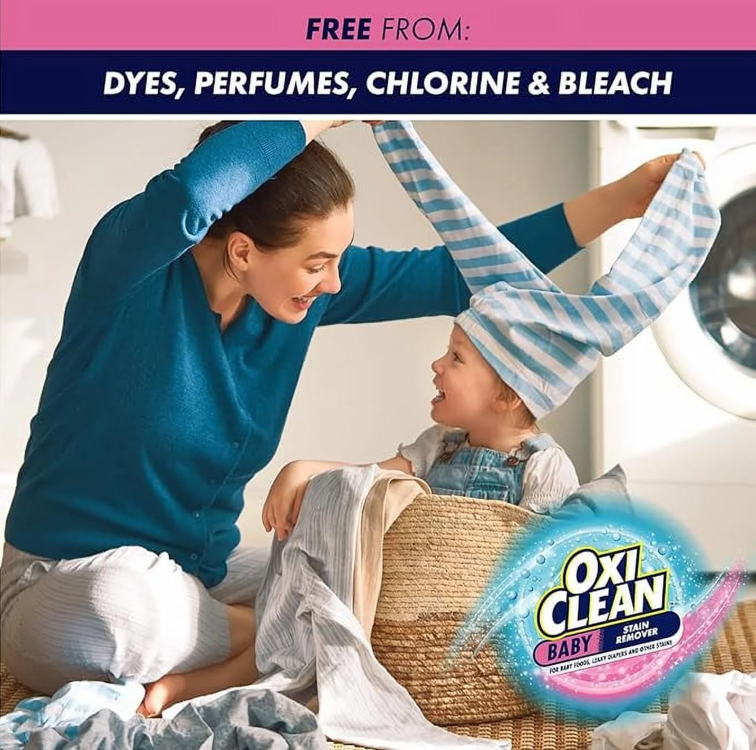 OxiClean Baby On-The-Go Stain Remover Pen, Instant 1 Count (Pack of 4)