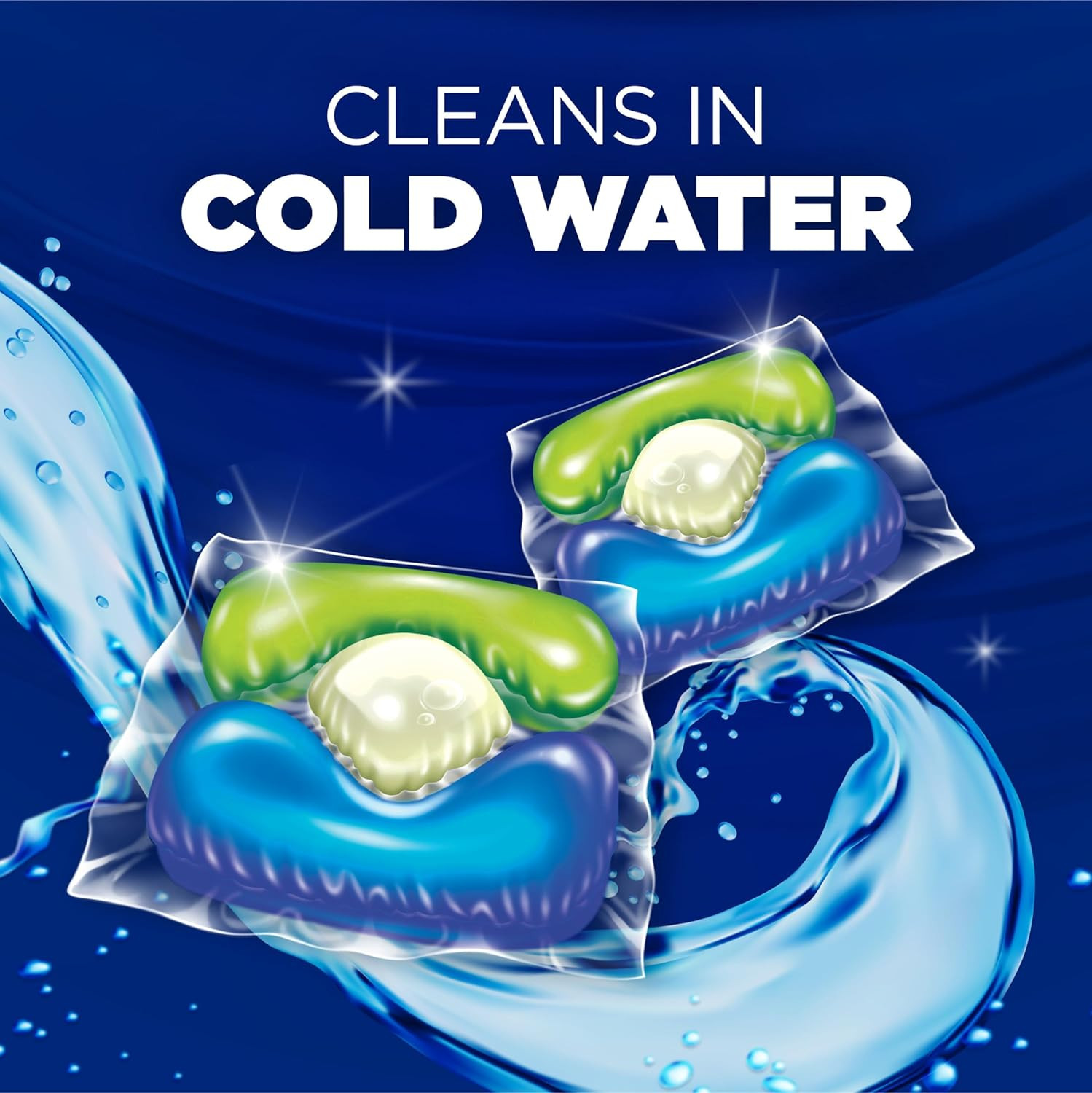 plus Oxiclean Stain Fighters: 5-In-1 Laundry Detergent Power Paks, Fresh Scent,