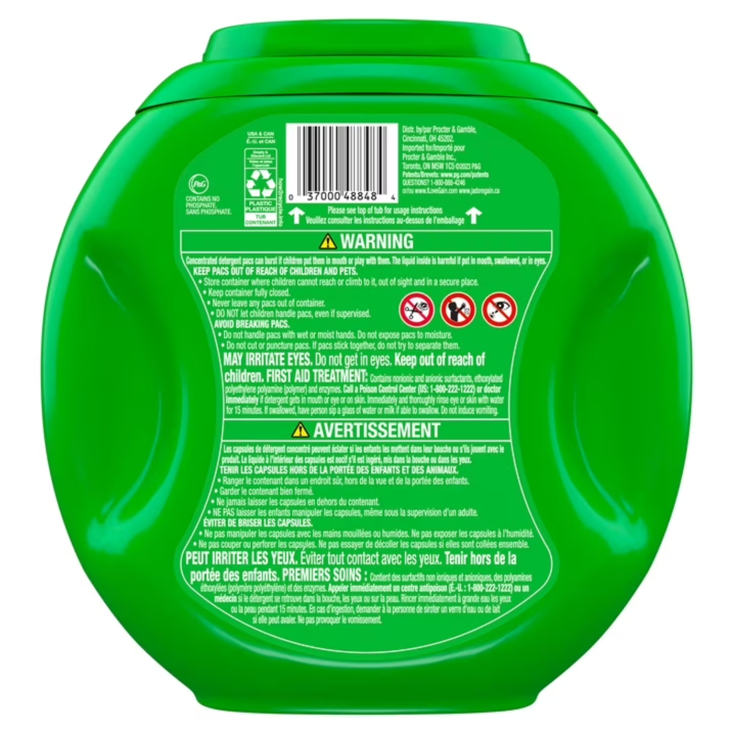 2 Pack Gain Flings 4-in-1 Oxi Boost Moonlight Breeze 60 Count