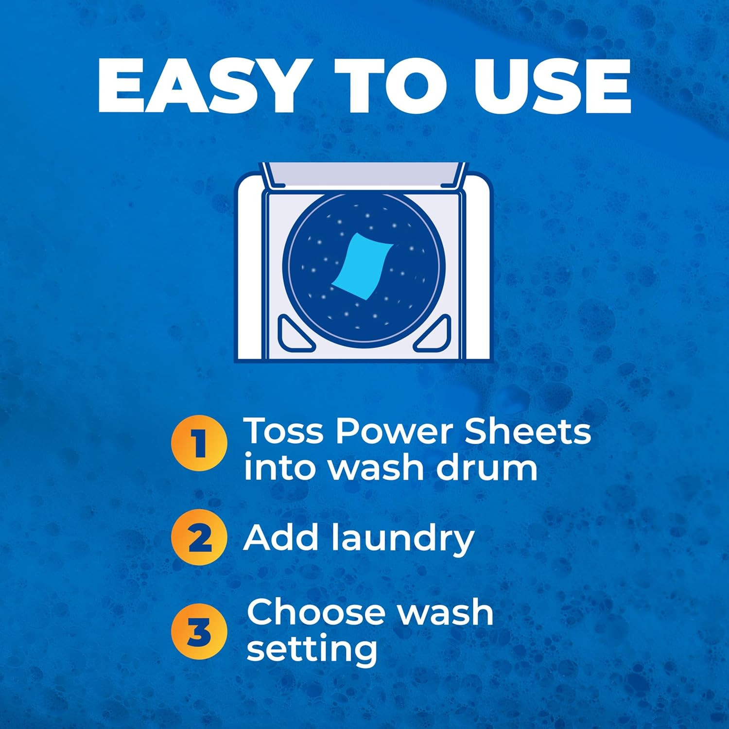 Power Sheets Laundry Detergent plus Oxiclean Stain Fighters, Clean Cotton Scent,