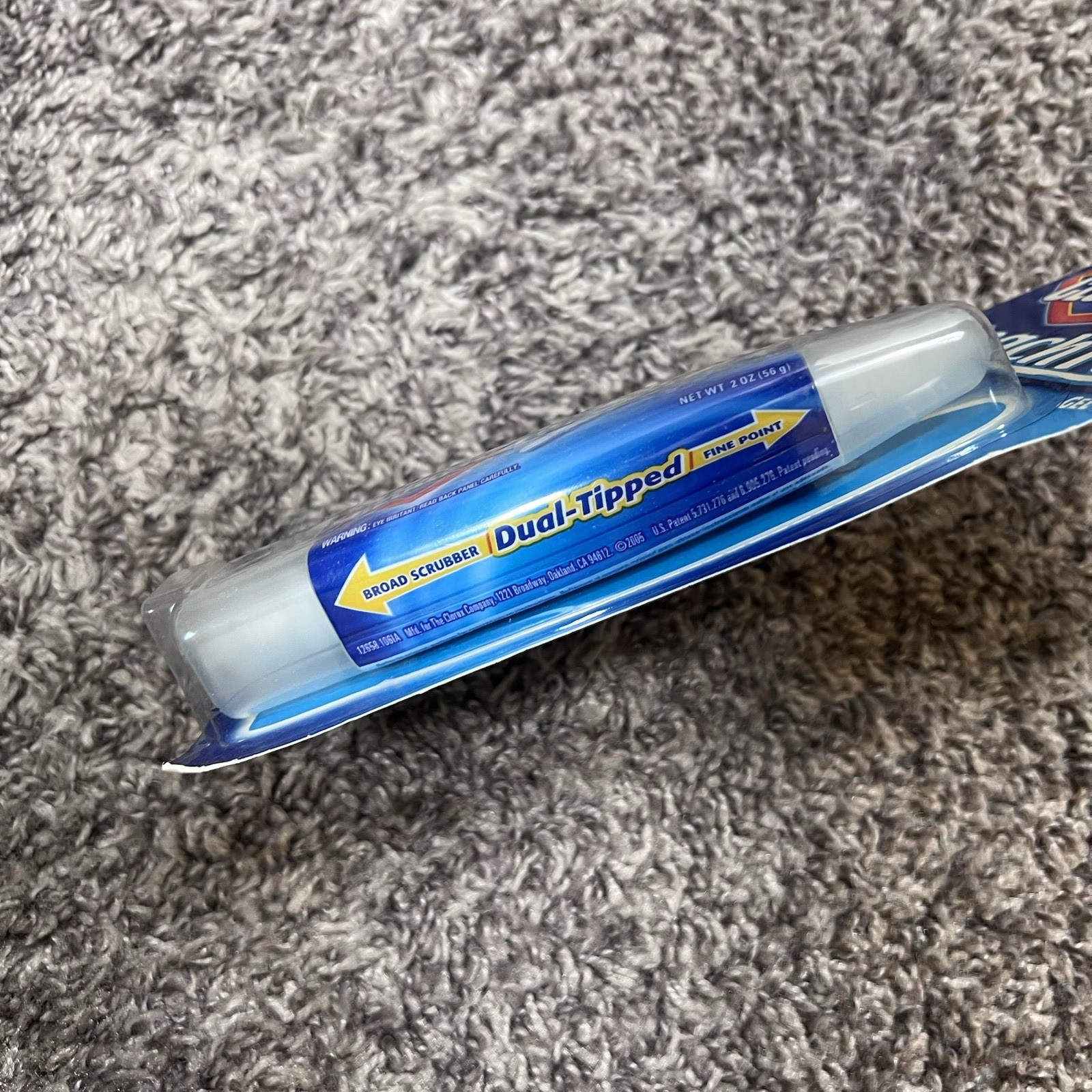 Clorox Bleach Pen Gel Stain Remover For Whites with Two Tips New