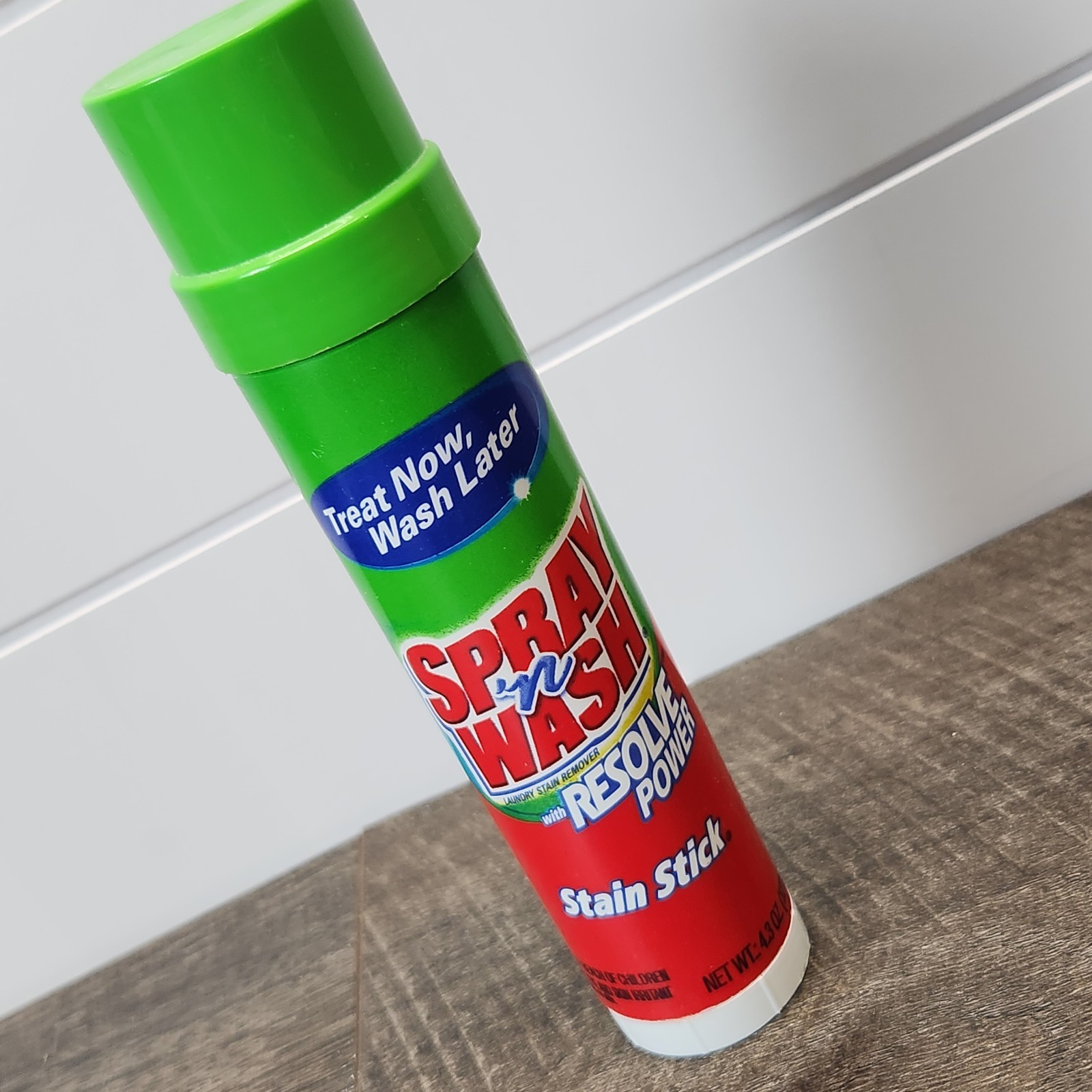 Vintage Spray n Wash Stain Remover With Resolve Power 4.3 oz Stick Dated 2007