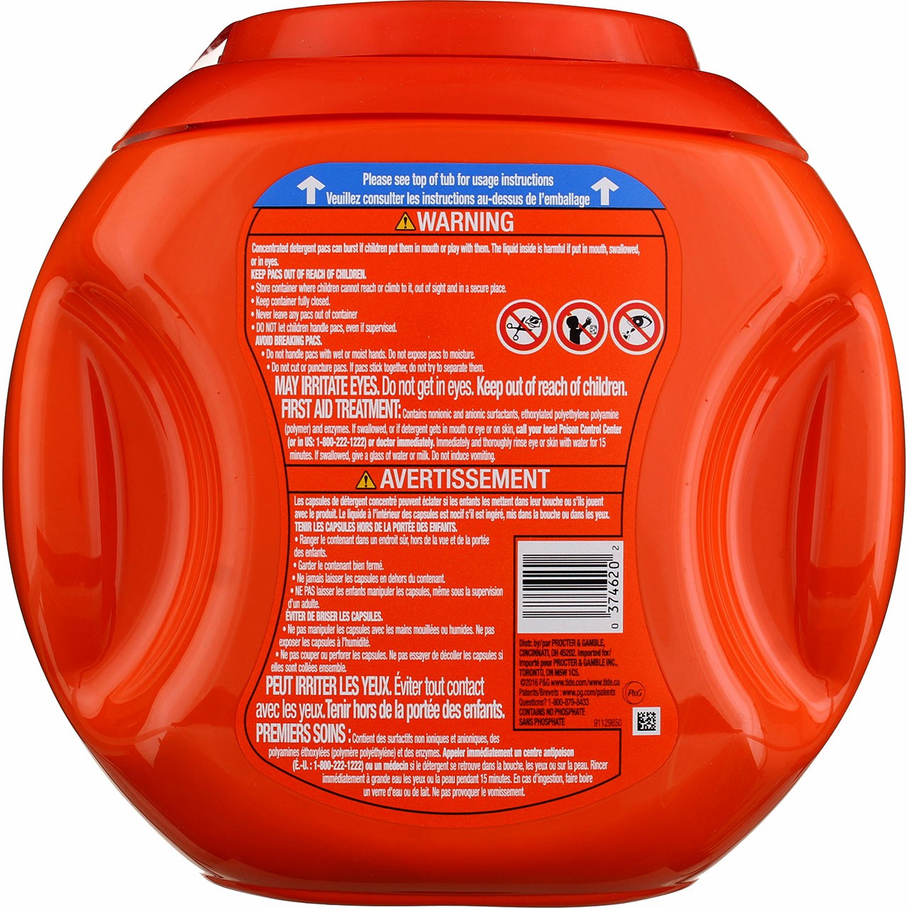 4 Pack Tide Pods Laundry Detergent Pacs, Spring Meadow, 51 oz, 57 Ct