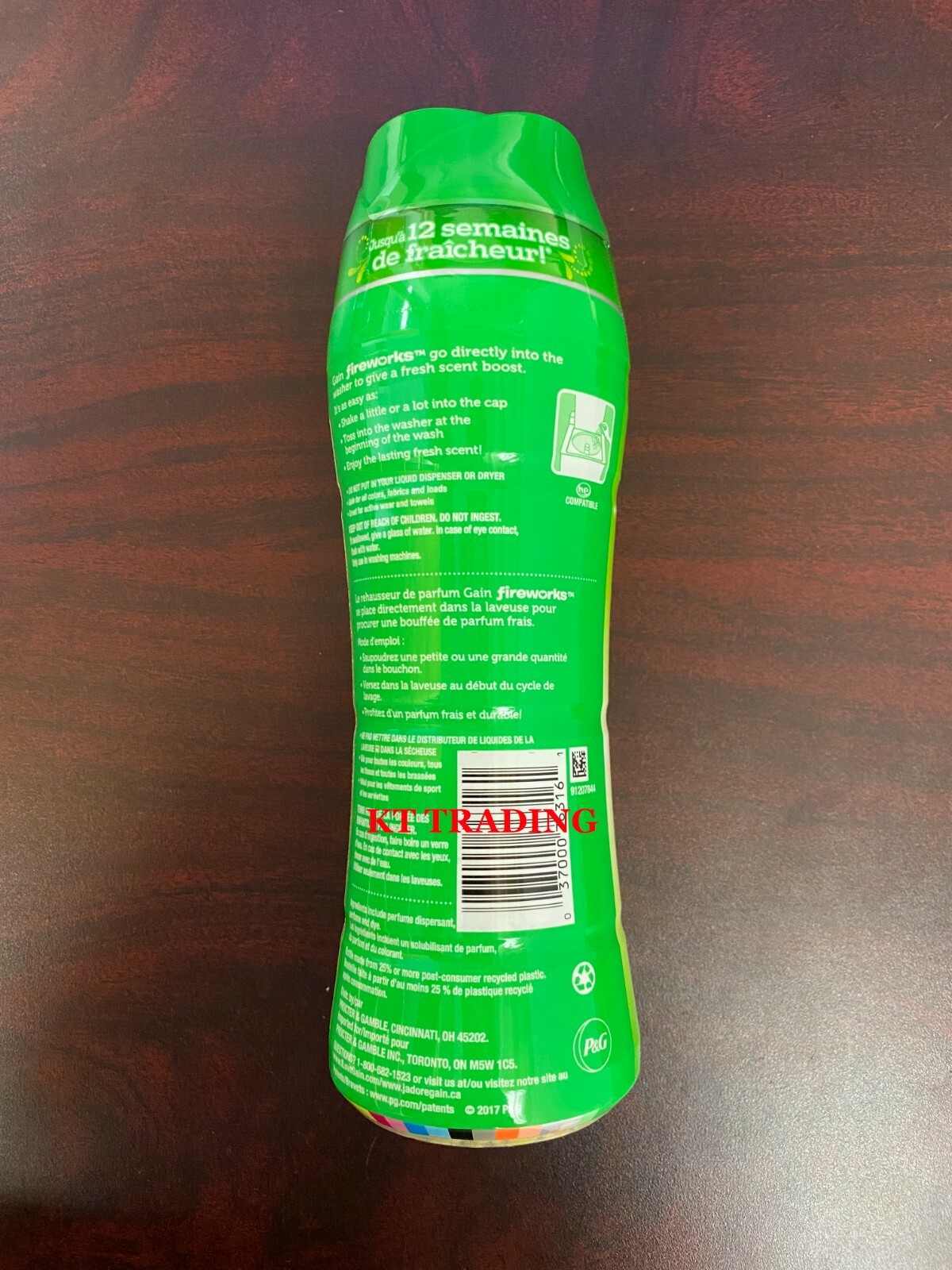 GAIN Fireworks In-Wash Odor Neutralizer ORIGINAL Gain Scent 10oz ~12 Weeks Fresh
