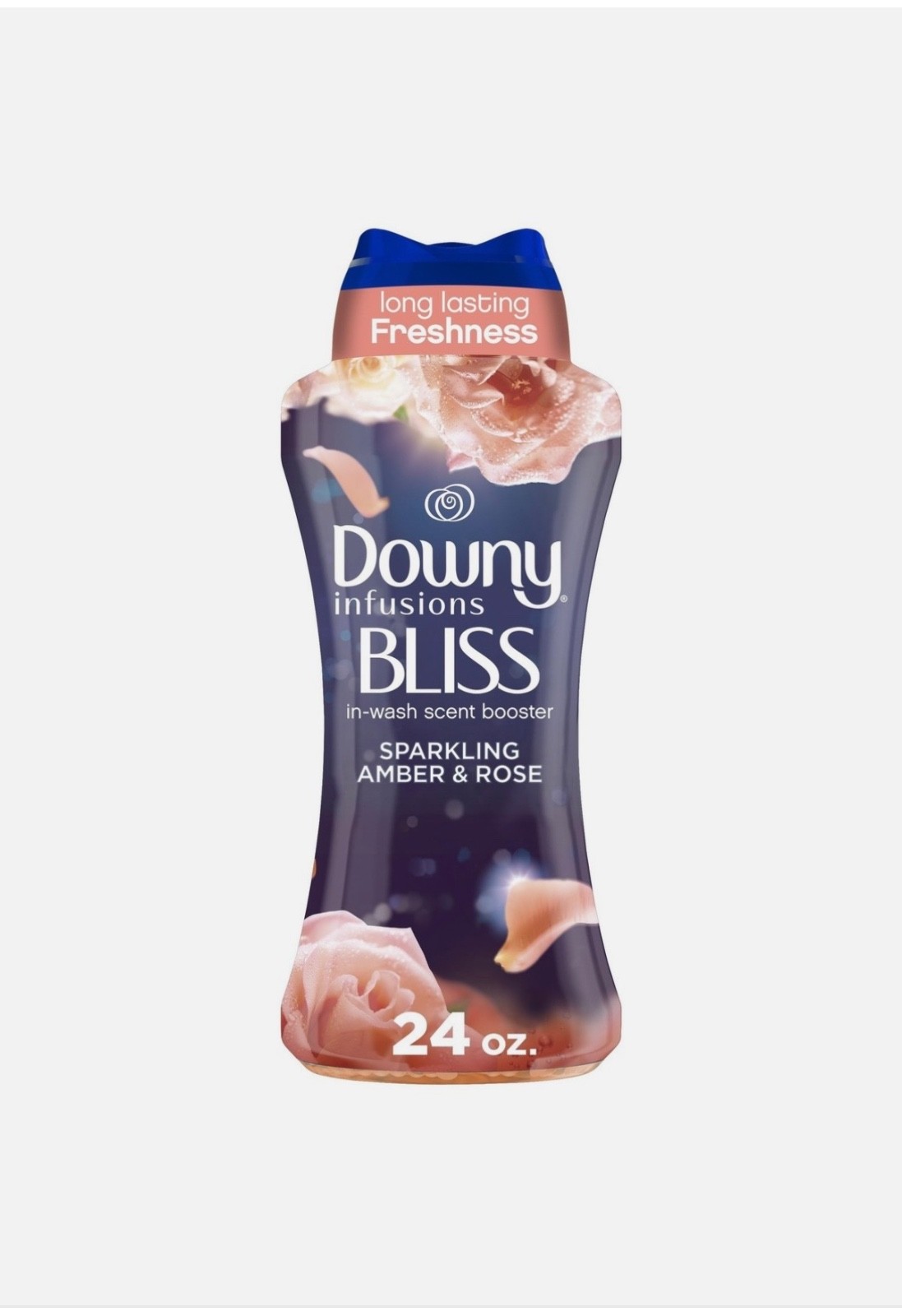 Downy Infusions Bliss SPARKLING AMBER & ROSE In-Wash Booster Beads 24 oz.