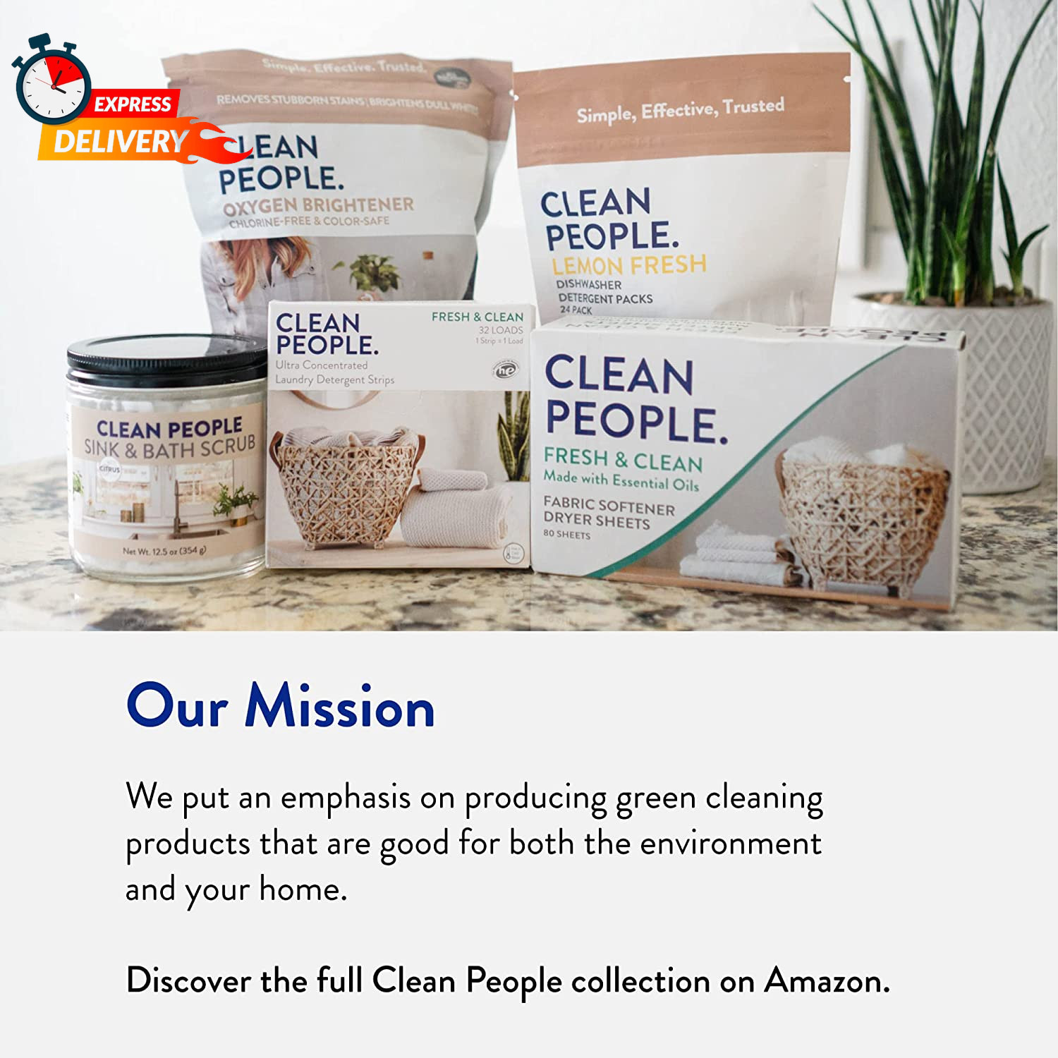 The Clean People Laundry Detergent Sheets – Laundry Soap – Ultra Concentrated, R